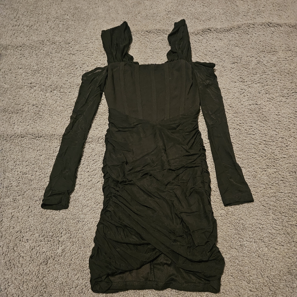Privy Black Long Sleeve Dress